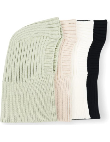 Gorro Balaclava de Punto JELLYTREE para Bebé 6-4T Marfil