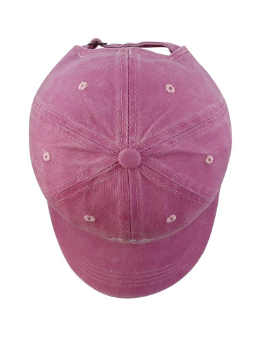 Gorra de béisbol para niñas con diseño de gatos - Talla única