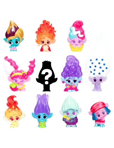 Figuras Coleccionables Trolls Mineez DreamWorks - Paquete 11