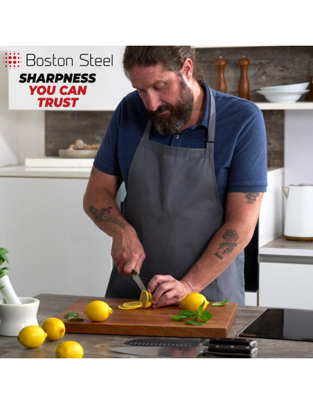 Cuchillo de Deshuesar Boston Steel 15.24 cm Acero Inoxidable