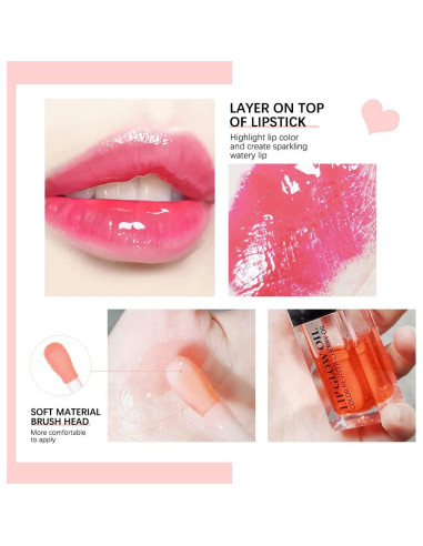 Aceite Labial Hidratante Toot Frambuesa 59g - Miniling