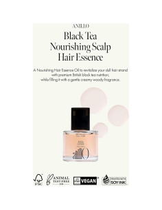 Esencia Capilar Nutritiva Welcos Té Negro 50ml - Brillo y Fuerza 2