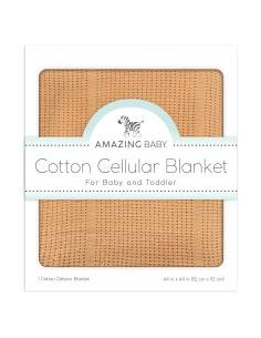 Manta Celular para Bebé Asombroso Bebé 112x112 cm Algodón