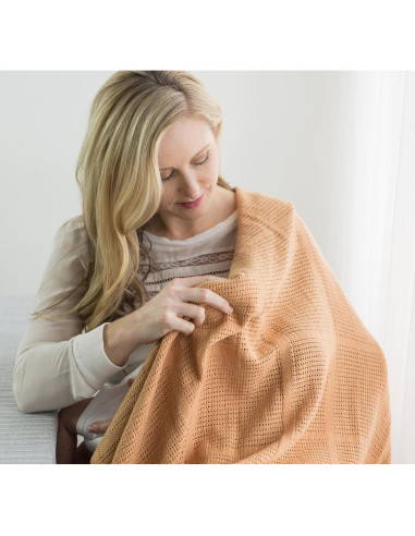 Manta Celular para Bebé Asombroso Bebé 112x112 cm Algodón