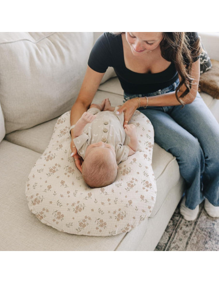 Cubierta para Lounger de Bebé Konssy 2 Pack 100% Algodón Rosa