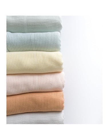 Manta Celular para Bebé Asombroso Bebé 112x112 cm Algodón