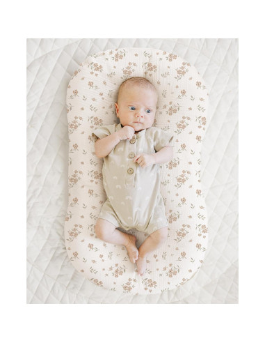 Cubierta para Lounger de Bebé Konssy 2 Pack 100% Algodón Rosa