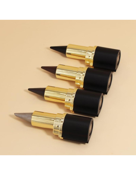 Delineador de Ojos Negro Goth BANGFENG 2 Pcs Impermeable