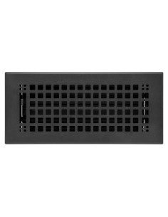 Rejilla de Piso Naiture de Acero Inoxidable 4x10" Negra