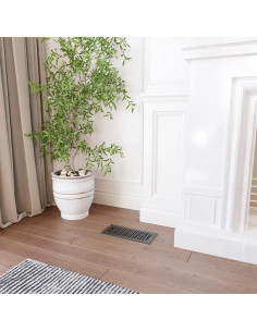 Rejilla de Piso Naiture de Acero Inoxidable 4x10" Negra 2