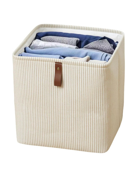 Cubo de Almacenamiento SXLZY 30.48x30.48 cm Tela Plegable