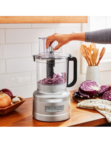 Procesador de Alimentos KitchenAid KFP1317 13 Tazas Plata