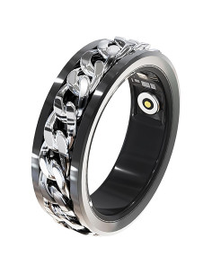 Anillo Inteligente Cnbro JYV5 Negro Monitor de Salud
