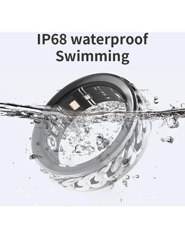 Anillo Inteligente Cnbro JYV5 Negro Monitor de Salud