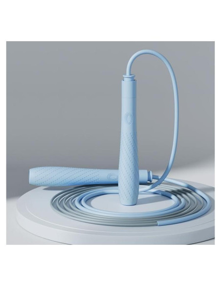 Cuerda de saltar frcitrus con mango de silicona 3m azul