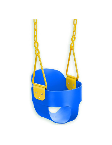 Columpio de Cubo Deluxe Productos Squirrel para Niños - Azul