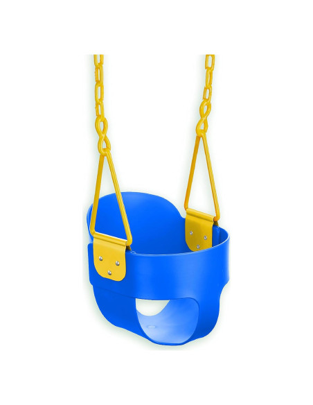 Columpio de Cubo Deluxe Productos Squirrel para Niños - Azul