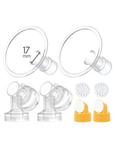 Escudo de Pecho Maymom 17mm 2X para Extractores Medela