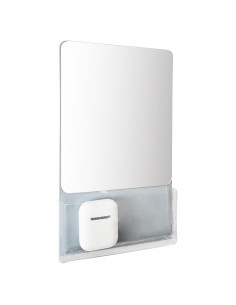 Espejo Magnético Neehows 24.1x14 cm con Bolsillo Gris