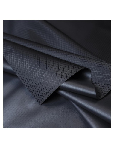 Tela Nylon Ripstop EMMA KITES 1 Yarda 100% Impermeable Negro
