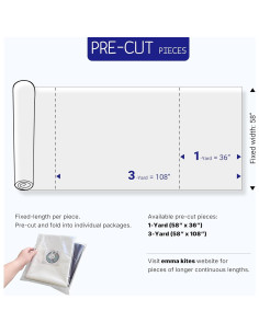 Tela Nylon Ripstop EMMA KITES 1 Yarda 100% Impermeable Negro 2