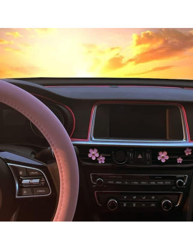 Moldura Decorativa Interior Auto TIKUN TECH Rosa 3.05m