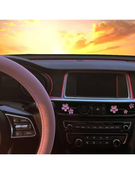 Moldura Decorativa Interior Auto TIKUN TECH Rosa 3.05m