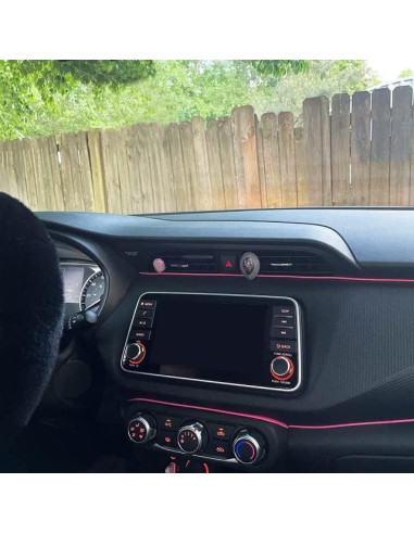 Moldura Decorativa Interior Auto TIKUN TECH Rosa 3.05m