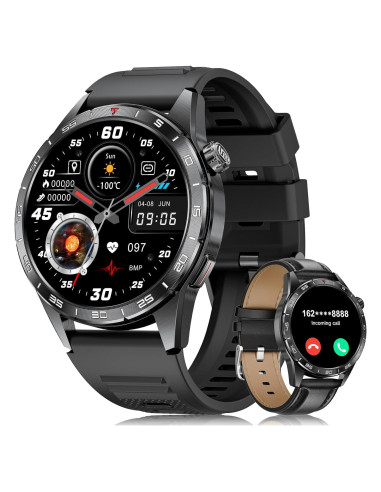 Reloj Inteligente SUNKTA 1.43" AMOLED IP68 Fitness Hombre