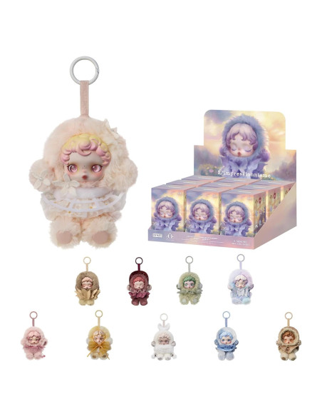 Muñeca de Peluche POP MART Skullpanda L'impressionnisme 9 pcs