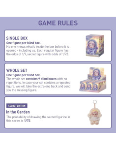 Muñeca de Peluche POP MART Skullpanda L'impressionnisme 9 pcs 2