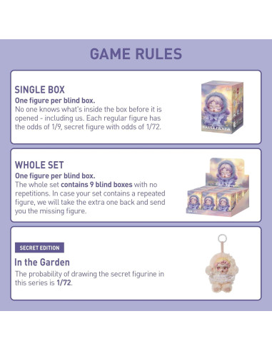 Muñeca de Peluche POP MART Skullpanda L'impressionnisme 9 pcs