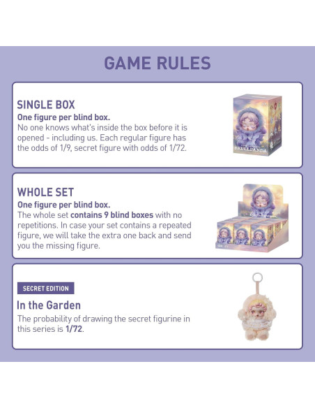 Muñeca de Peluche POP MART Skullpanda L'impressionnisme 9 pcs