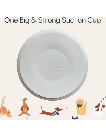 Plato de Silicona Antideslizante Studio Merveille Beige 18.4cm