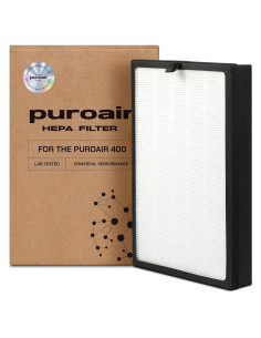 Filtro de Aire HEPA PuroAir 400 - Reemplazo 99.9% Contaminantes