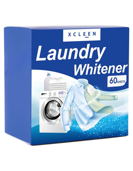Hojas Blanqueadoras Xcleen 60 Unidades Sin Cloro y Fragancia Hojas Blanqueadoras Xcleen 60 Unidades Sin Cloro y Fragancia
