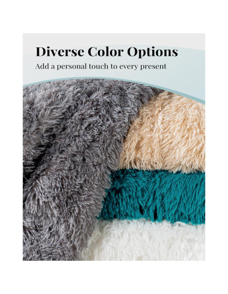 Manta con peso Topblan 5.4kg 122x183cm Crema Sherpa