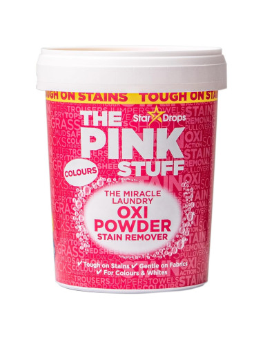 Quitamanchas en Polvo Oxi Stardrops Rosa 1kg para Ropa de Color