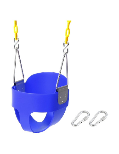 Columpio para Niños Toma Me Lejos - Asiento Cubo Alto Azul