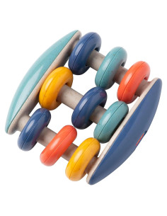 Sonajero de Madera Tolo para Bebés 3+ Meses - Juguete Sensorial