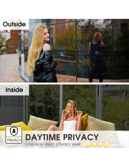 Película de Ventana Tintada Unidireccional ColorfulHall 44.5x200 cm