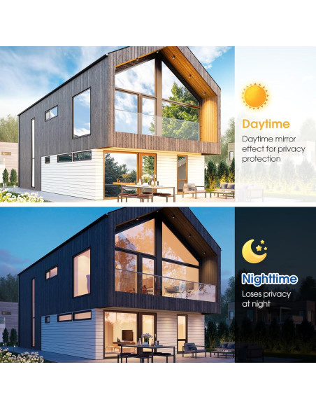 Película de Ventana Tintada Unidireccional ColorfulHall 44.5x200 cm