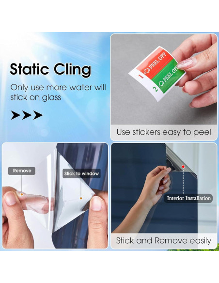 Película de Ventana Tintada Unidireccional ColorfulHall 44.5x200 cm