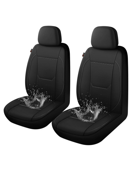 Fundas de Asiento de Coche Impermeables Sino Salected 2 Pcs