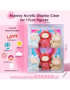Caja de Exhibición Bojoroy para Labubu - 6 Figuras 17cm 2