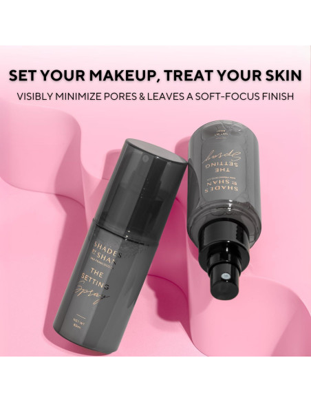 Spray Fijador Shades by Shan 80ml Vegano Sin Alcohol