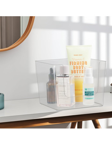 Contenedor Organizador de Snacks ZEXALOR Cubo Transparente 17.5 cm