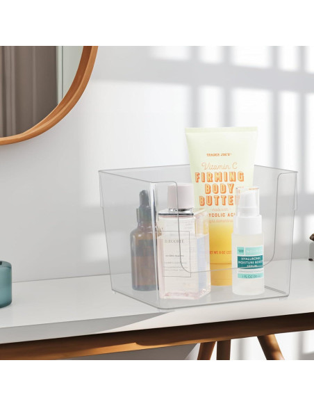 Contenedor Organizador de Snacks ZEXALOR Cubo Transparente 17.5 cm