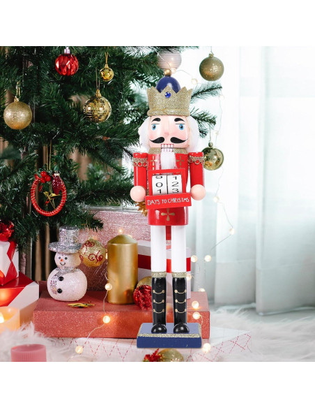 Cascanueces de Madera Vipush 35.56 cm - Adorno Navideño