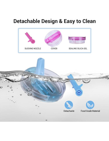 Taza Aislada Chthen 40 oz Acero Inoxidable Blanco Crema